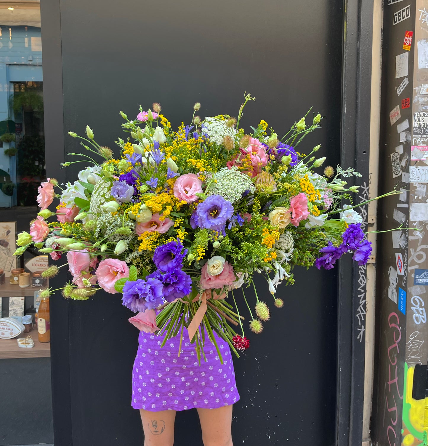 Deuil - Panier fleuri 🕊️