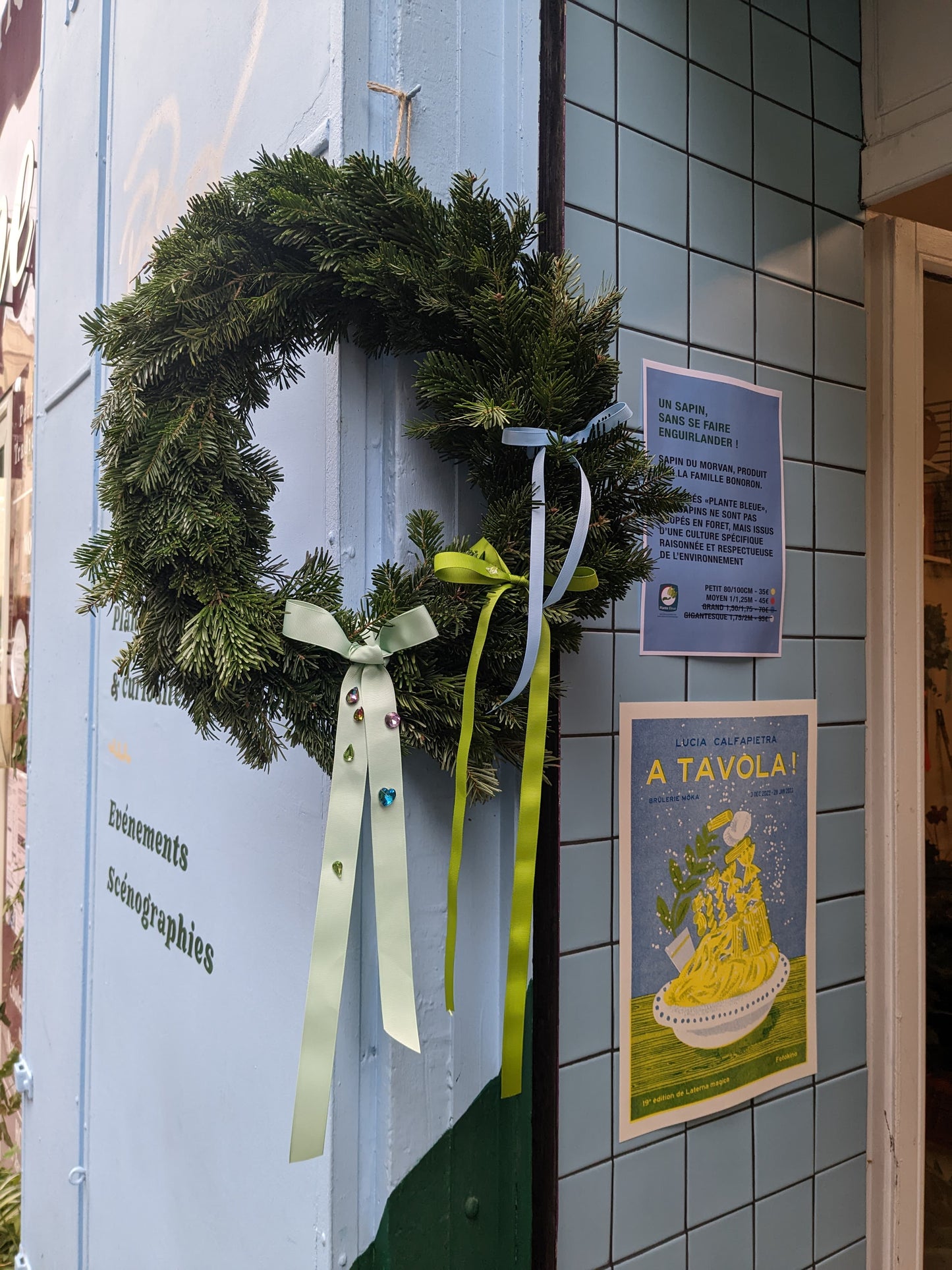 Atelier couronne de Noël 🎄