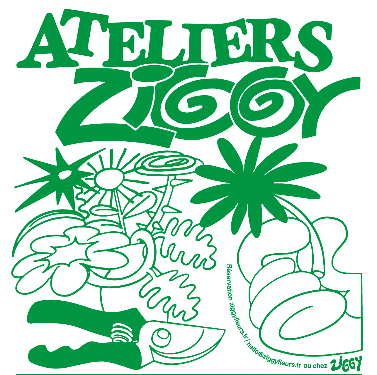 Atelier bouquet de fleurs fraiches et de saison ➰