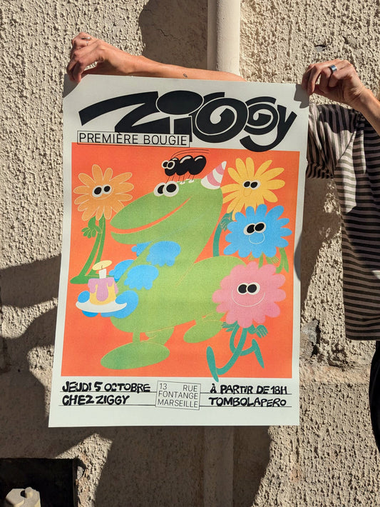 Affiche Ziggy x Camille Potte ➿