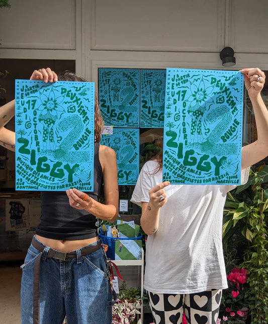 Affiche Ziggy x Maître Selecto ➿