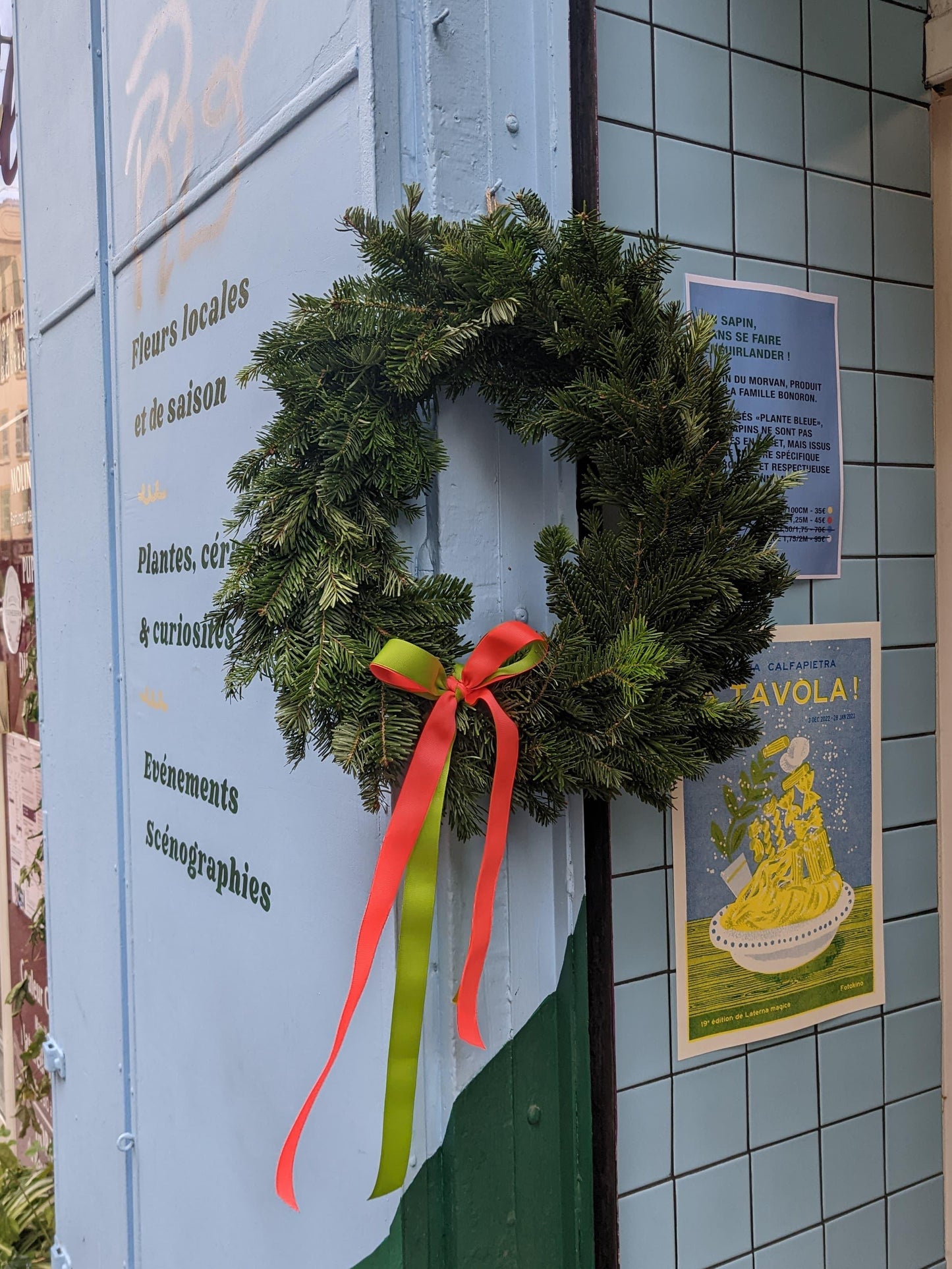 Atelier couronne de Noël 🎄