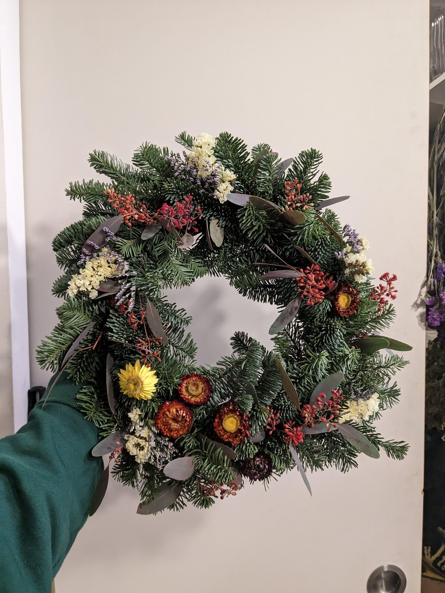 Atelier couronne de Noël 🎄